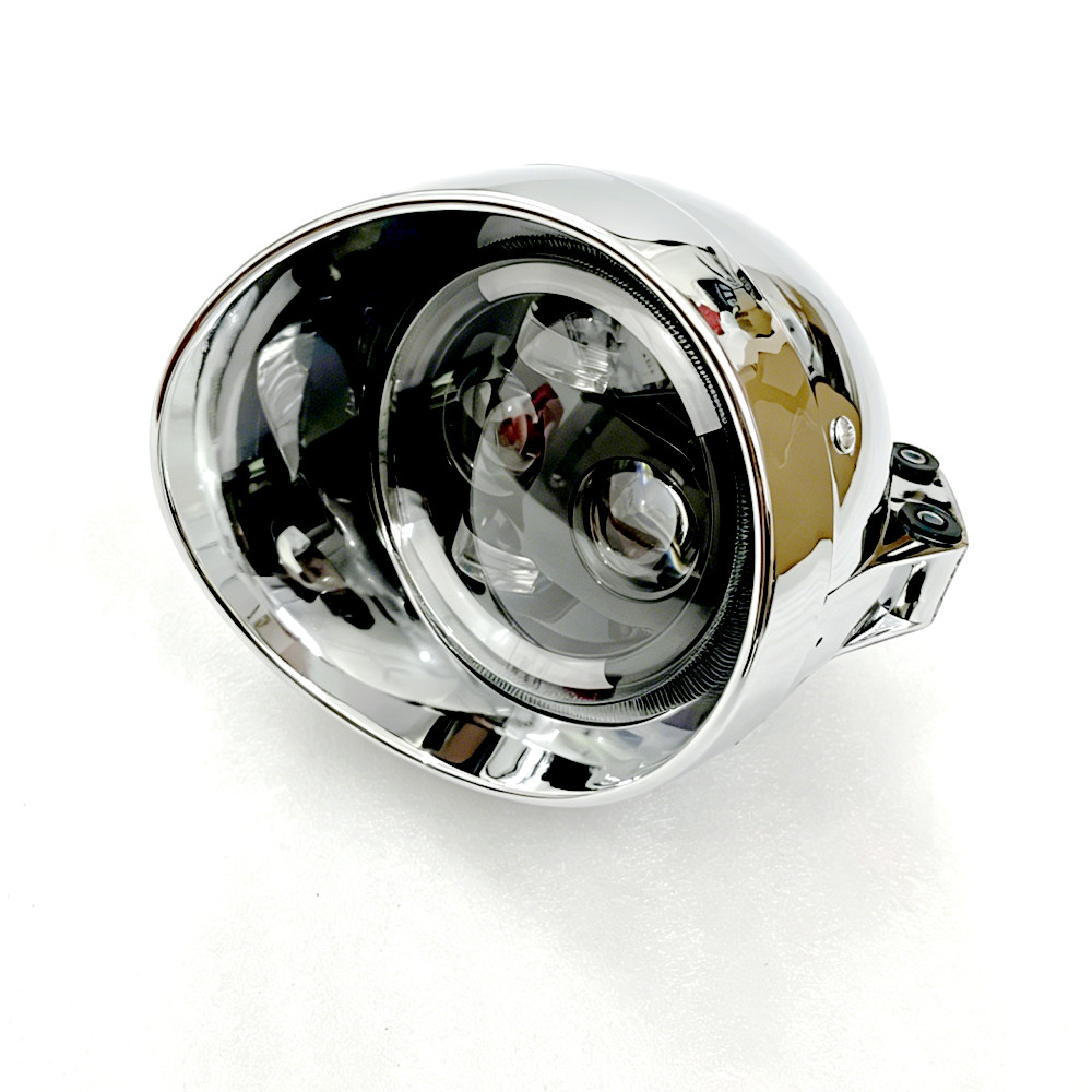 Универсальная ретро-фара для м – обзор и цена Universal Motorcycle Led Headlight Projector
