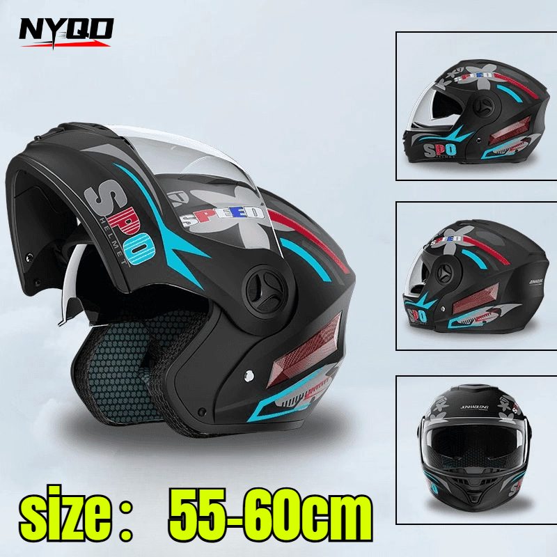 Модульный мотошлем-флип-ап для – обзор и цена Full Face Motorcycle Helmet With Bluetooth
