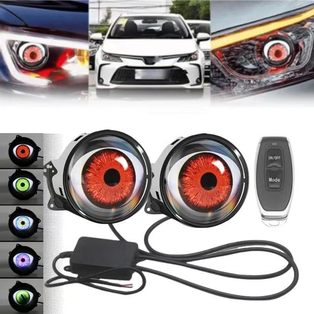 Светодиодная фара Devil Eye, д – обзор и цена Universal Motorcycle Led Headlight Projector