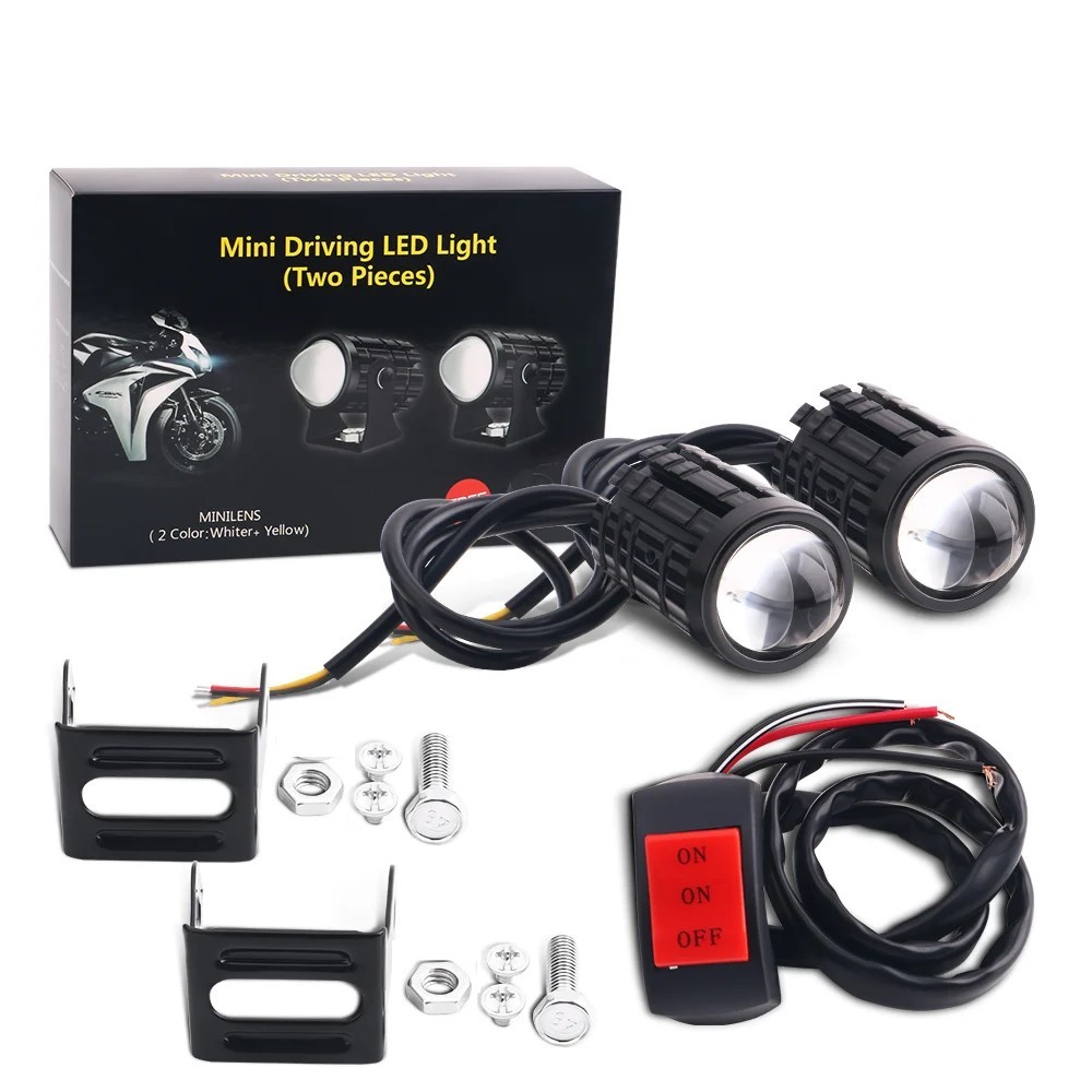 Универсальная светодиодная фар – обзор и цена Universal Motorcycle Led Headlight Projector